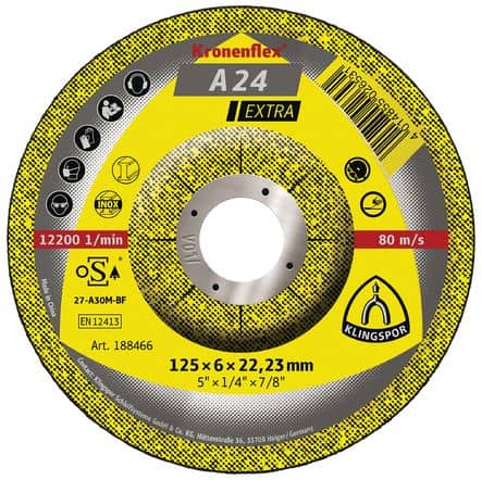 Code 925411 - Lot disque à ébarber A 24 x 100