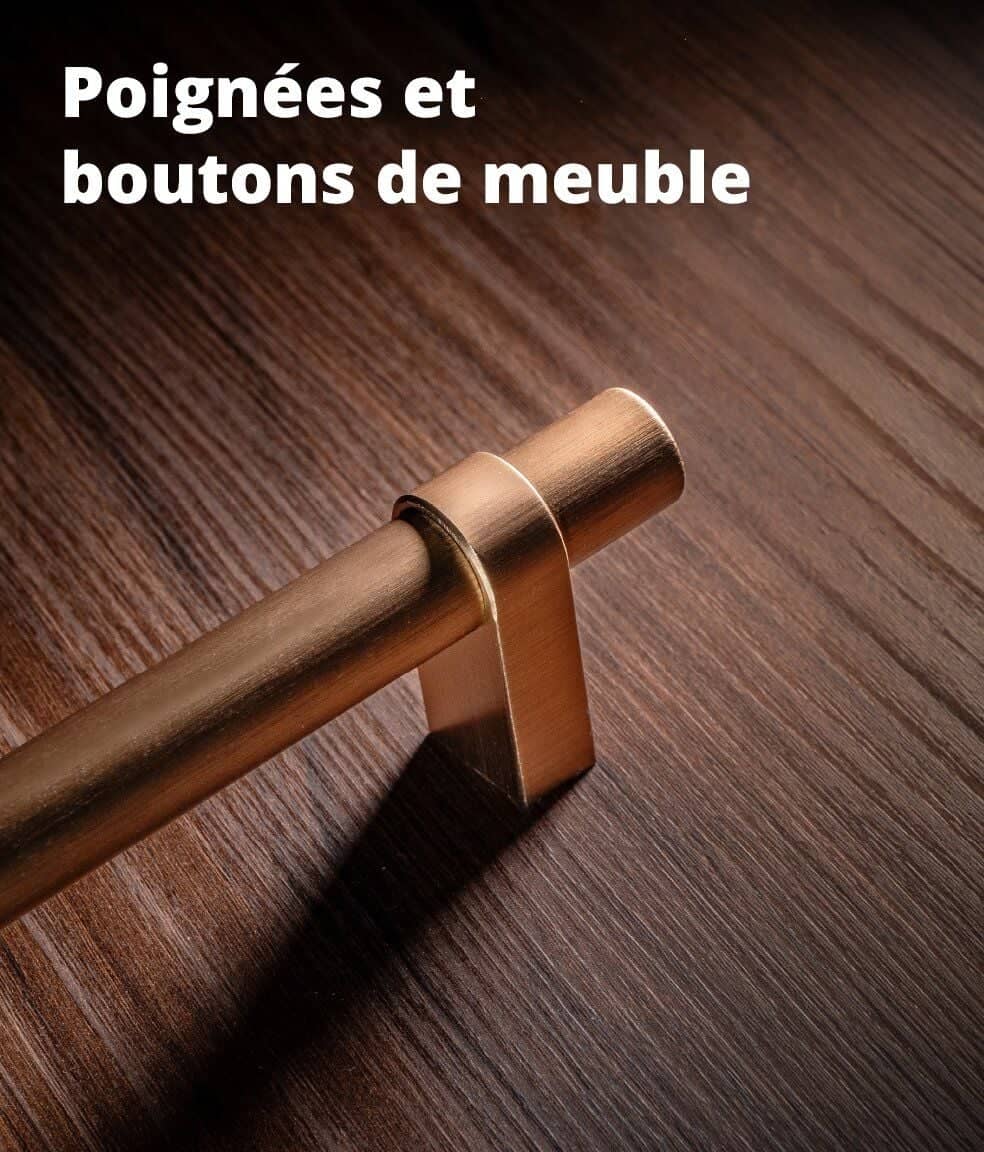 Gamme Poignées et boutons