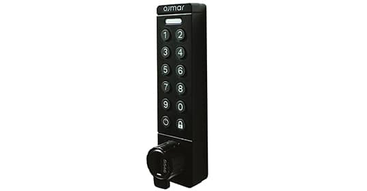 Serrure à code électronique OGS 10 à came - Verticale