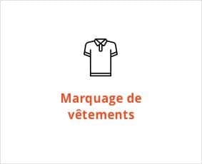 Marquage vêtements