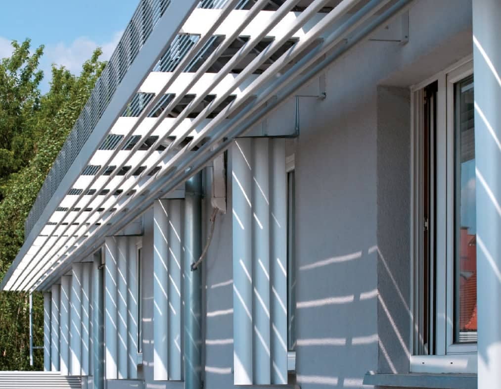 Protection solaire verticale