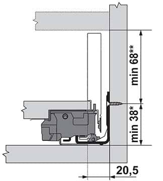 schema hauteur M