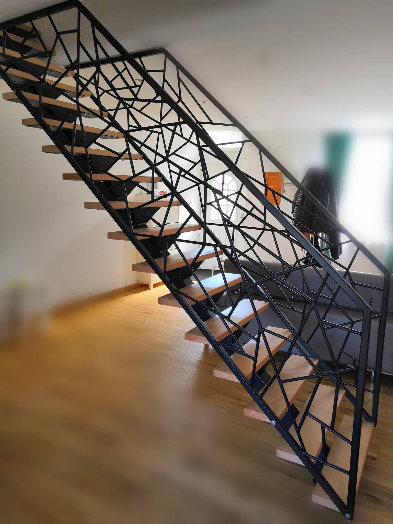 Escalier métal