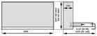 Code 250655 - Lit escamotable horizontal