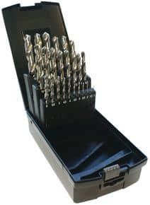 Coffret de forets métaux HSS taillés meulés