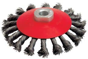 Brosse cuvette acier torsadé