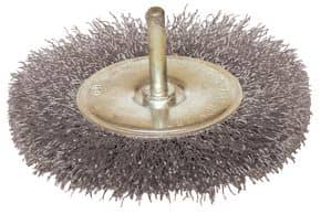 Brosse circulaire sur tige