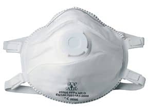 Masque coque valve FFP3